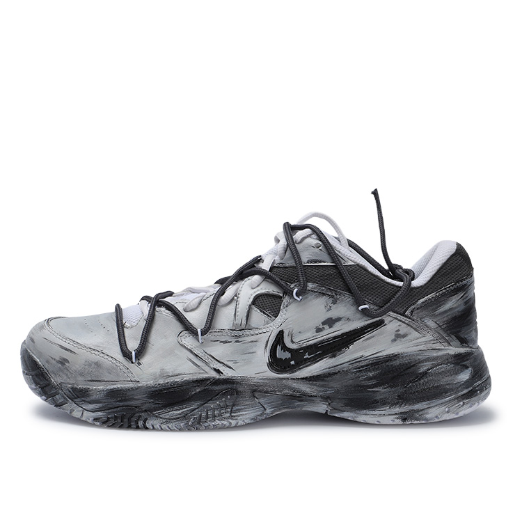 Nike Court Lite 2 Low Top Chunky Sneakers Men's Black