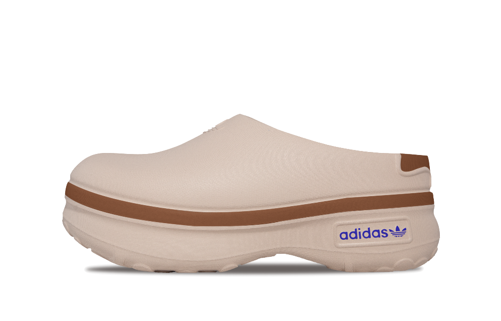 Adidas Originals AdiFOM Stan Smith Mule Abrasion Resistant Closed Toe Slippers Women's Sandy Umber