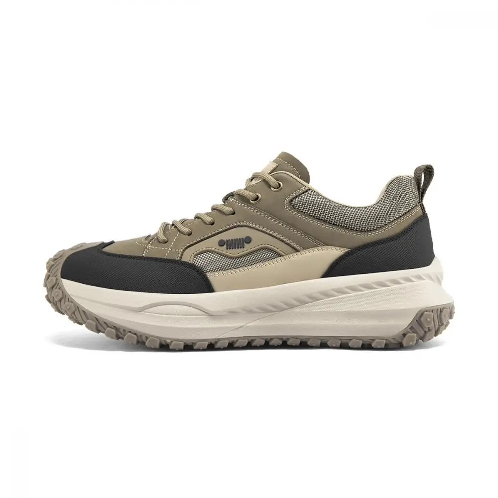 Jeep Low Top Outdoor Shoes Men's Khaki