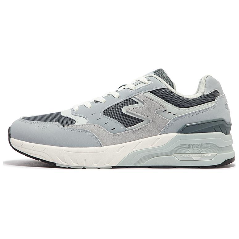 361° Durable Breathable Low-Top Casual Shoes Men's Gray