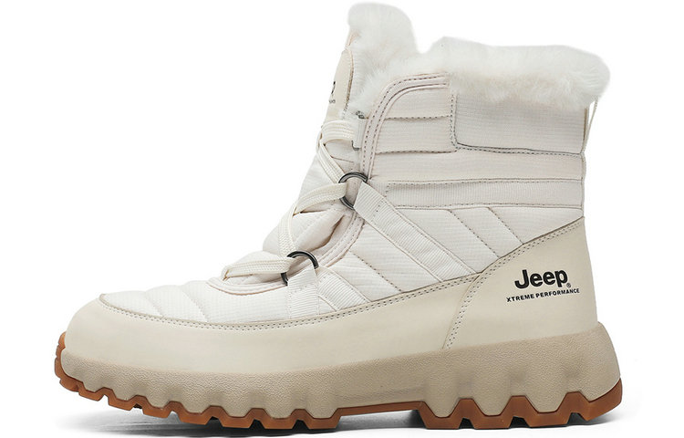 Jeep Snow Boots Unisex White