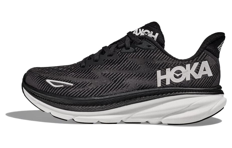 HOKA ONE ONE Clifton 9 Black White