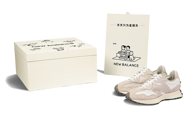 Noritake x New Balance NB 327 Abrasion Resistant Low Top Running Shoes Unisex Gray Special Shoe Box купить в интернет-магазине Yoocart с быстрой доставкой по России.