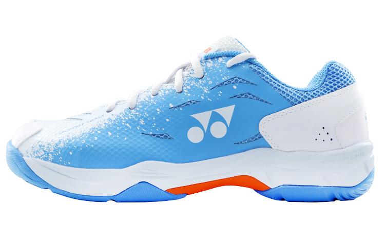 YONEX Power Cushion Low-Top Badminton Shoes Unisex White Sky Blue