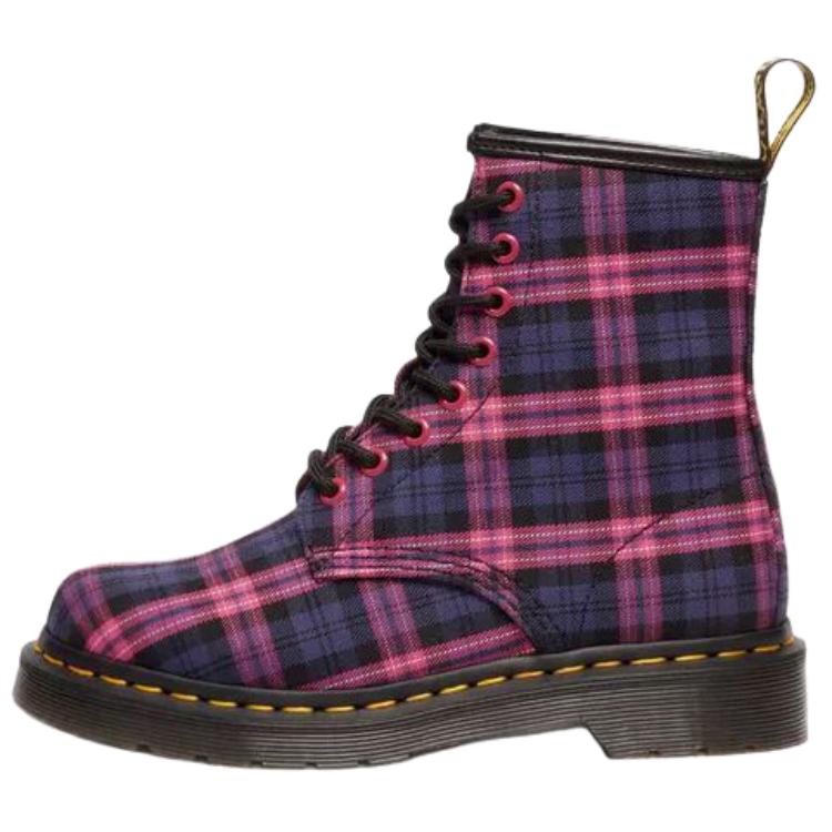 Dr.Martens 1460 Short Martin Boot Women's Pink Purple