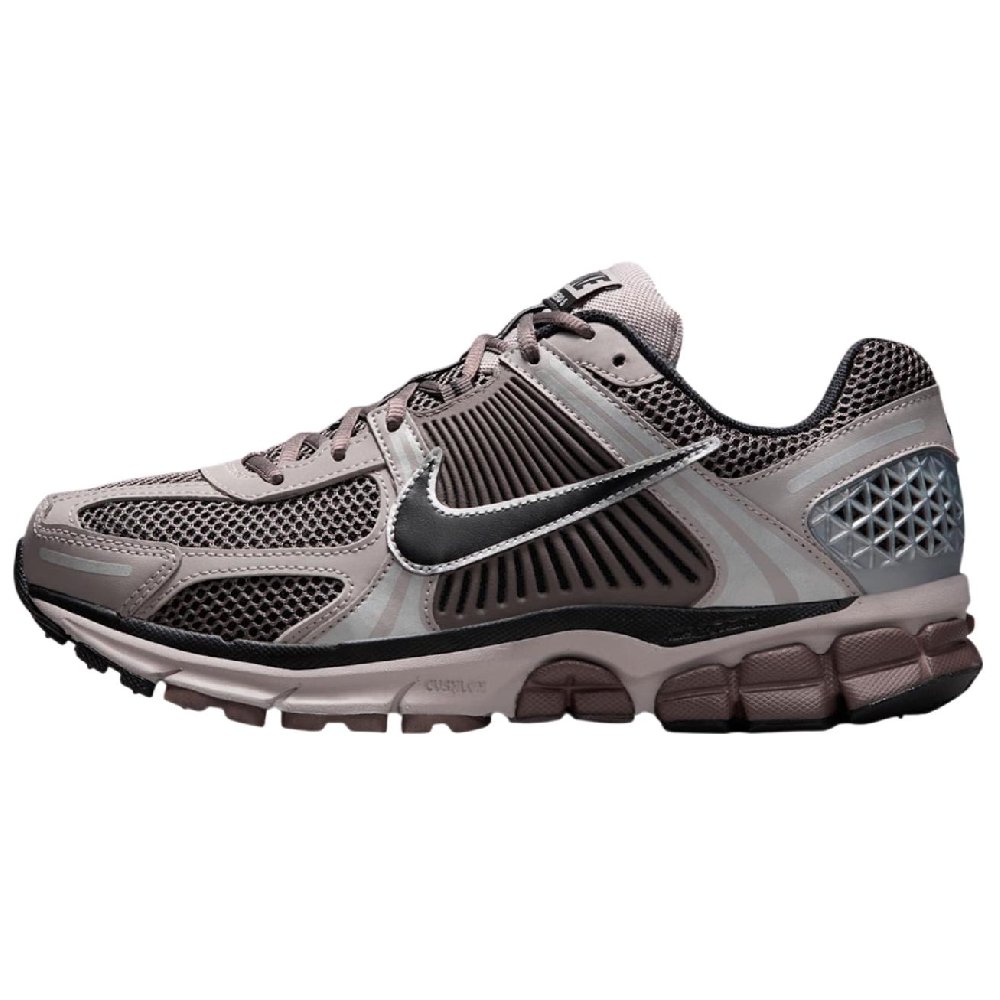 Nike Zoom Vomero 5 Anti Slip Wear Resistant Low Top Running Shoes Unisex Gray Purple