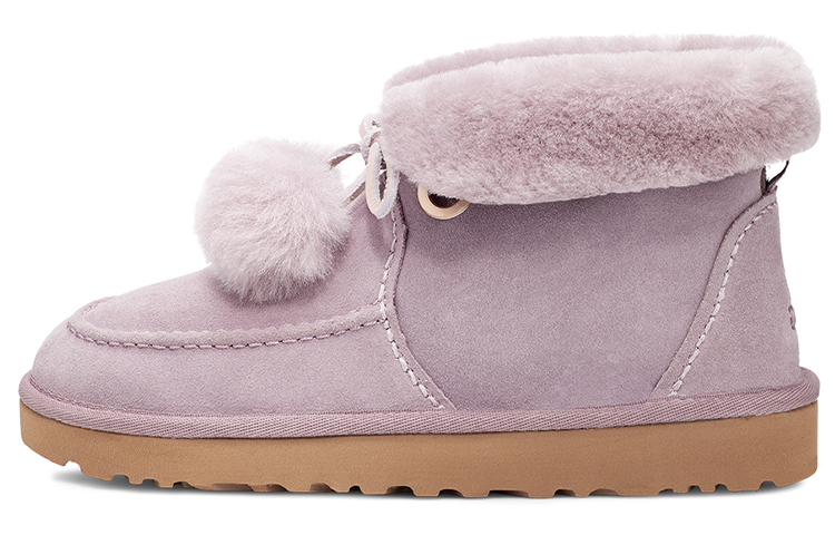 UGG Kyrina Bow Pom 'Pink Purple' Women's