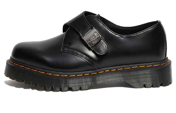Dr. Martens Fenimore Low Leather 'Polish Smooth Black' Women's
