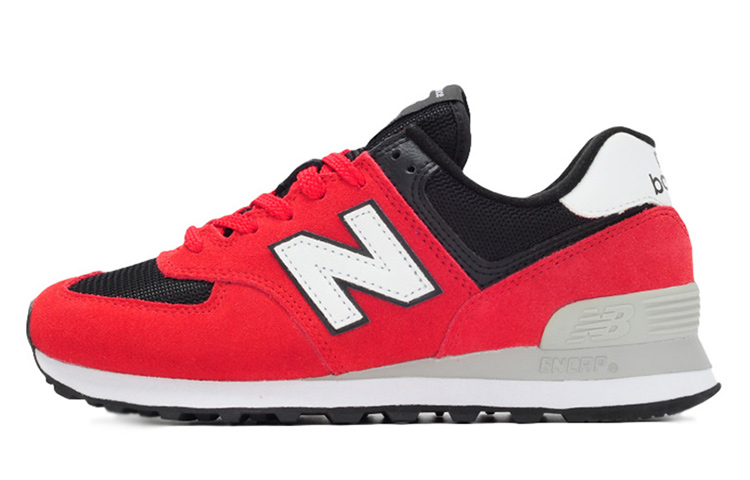 New Balance 574 Series Black/Red/White