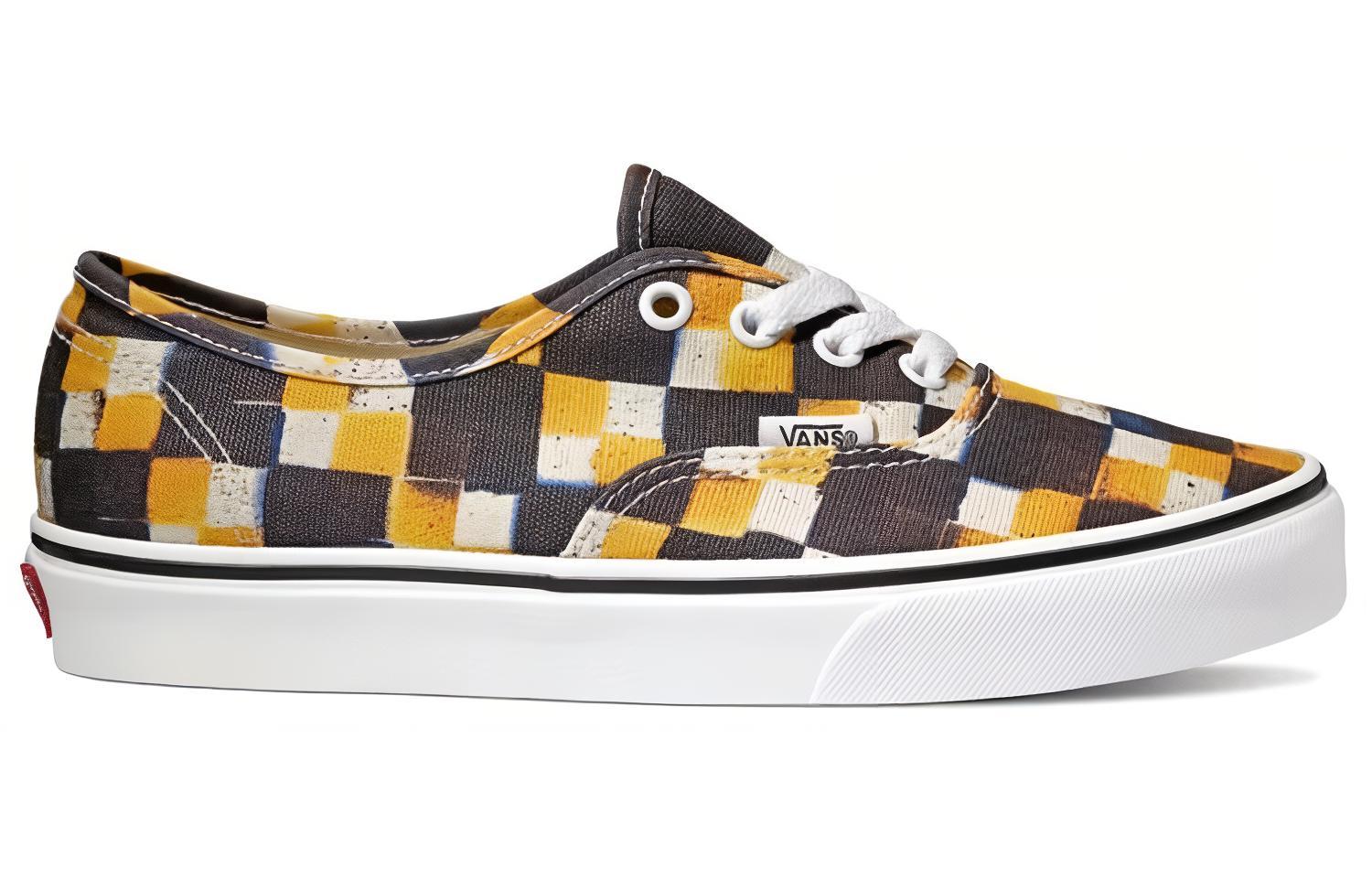 Vans Authentic Double Check Vault 'Yellow Gray' Women's