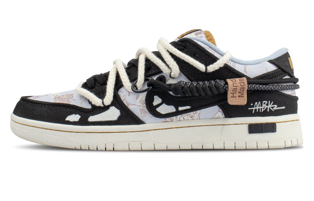 Nike Dunk SB Cushioning Low Top Skateboard Shoes Unisex Black