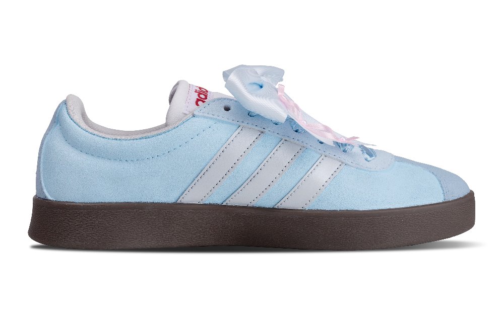 Adidas Neo VL Court 2.0 Anti Slip Wear Resistant Low Top Skateboard Shoes Unisex Blue