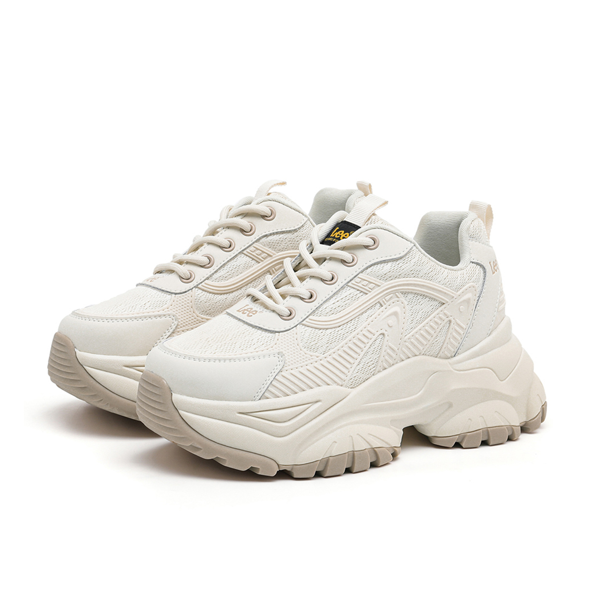 Lee Height Increasing Low-Top Chunky Sneakers Women's