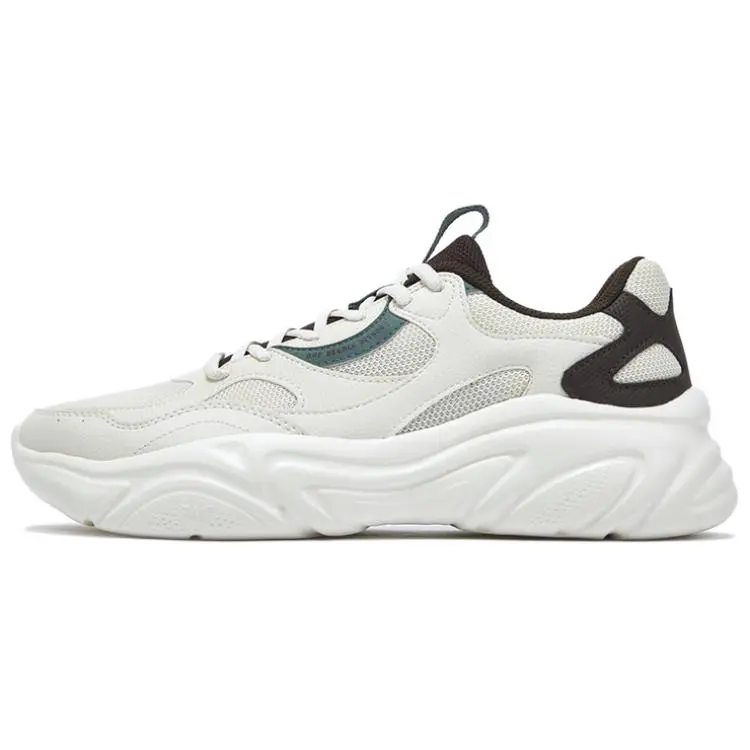 361° Slip Resistant Abrasion Resistant Low top Casual Shoes Men's White
