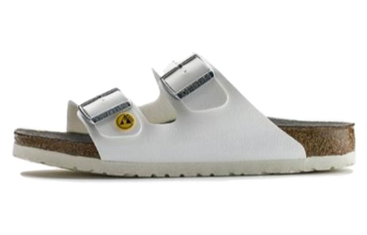 Birkenstock Arizona Esd Birko Flor Narrow Fit Sandals 'White'