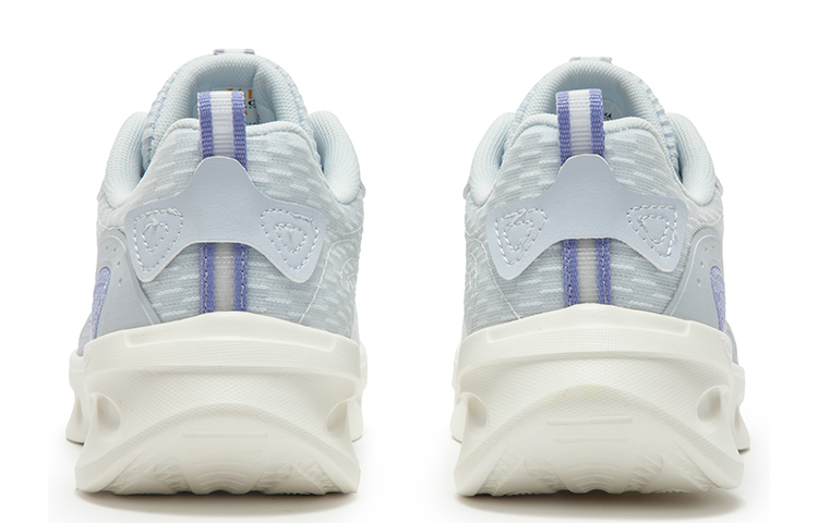 361° Light Feather Cushioning, Slip Resistant, And Abrasion Resistant Low Top Running Shoes Women's White Blue