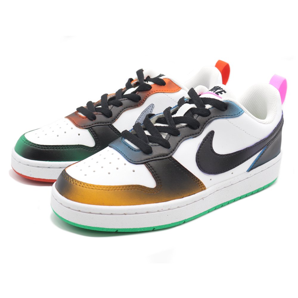Nike Court Borough Skateboard Shoes Women's Low-Top Black