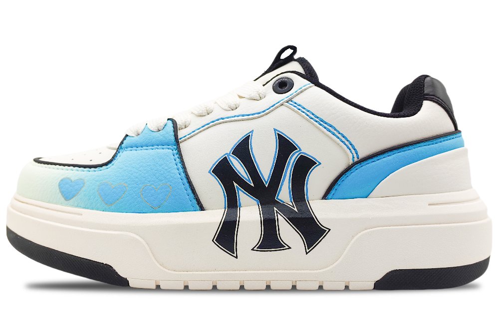 MLB Chunky Liner Low-Top Skateboard Shoes Unisex Blue White