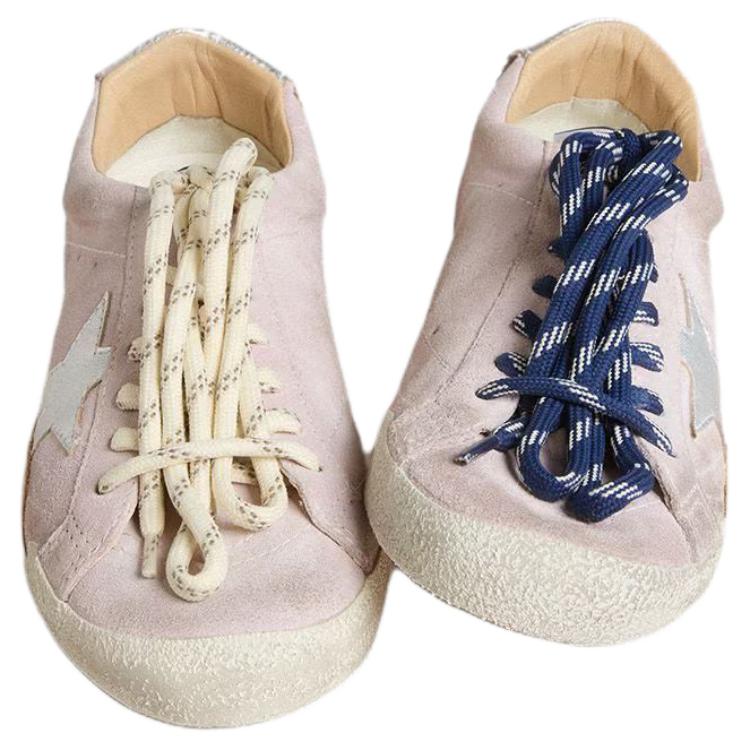 Golden Goose True Star Low Top Casual Shoes Women's Pink