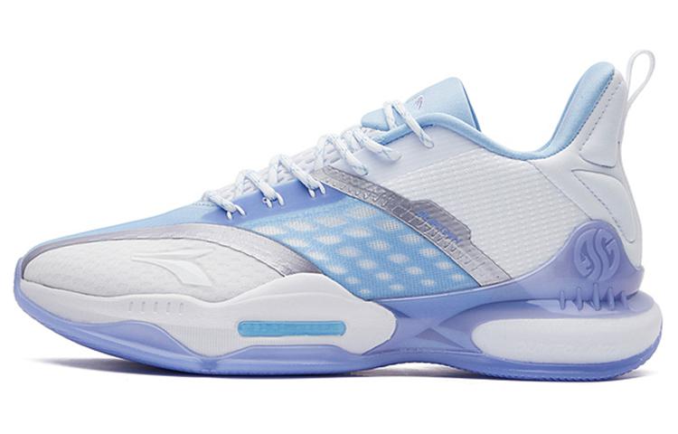 361° AG 2 Basketball Shoes Men Low-Top White/Blue/Purple