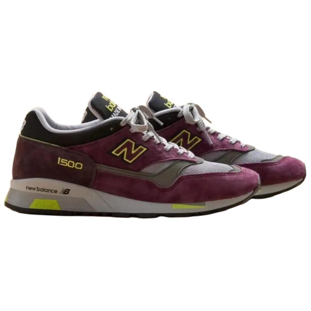 New Balance 1500 MiUK Plum Wine Neon Yellow