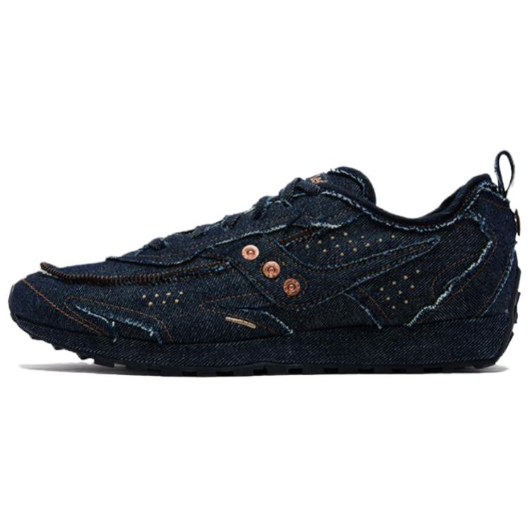 Lee x Saucony Trainer 80 Running Shoes Unisex Denim Blue