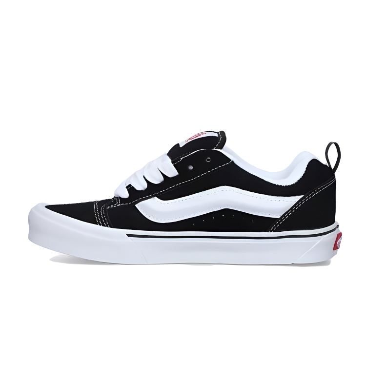 Vans Knu Skool Abrasion Resistant Low Top Skateboard Shoes Unisex Black купить в интернет-магазине Yoocart с быстрой доставкой по России.