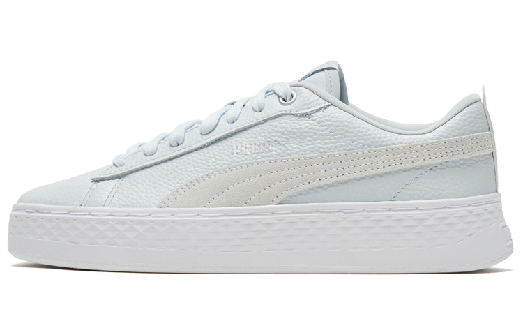 PUMA Smash Platform L Light Blue Women's