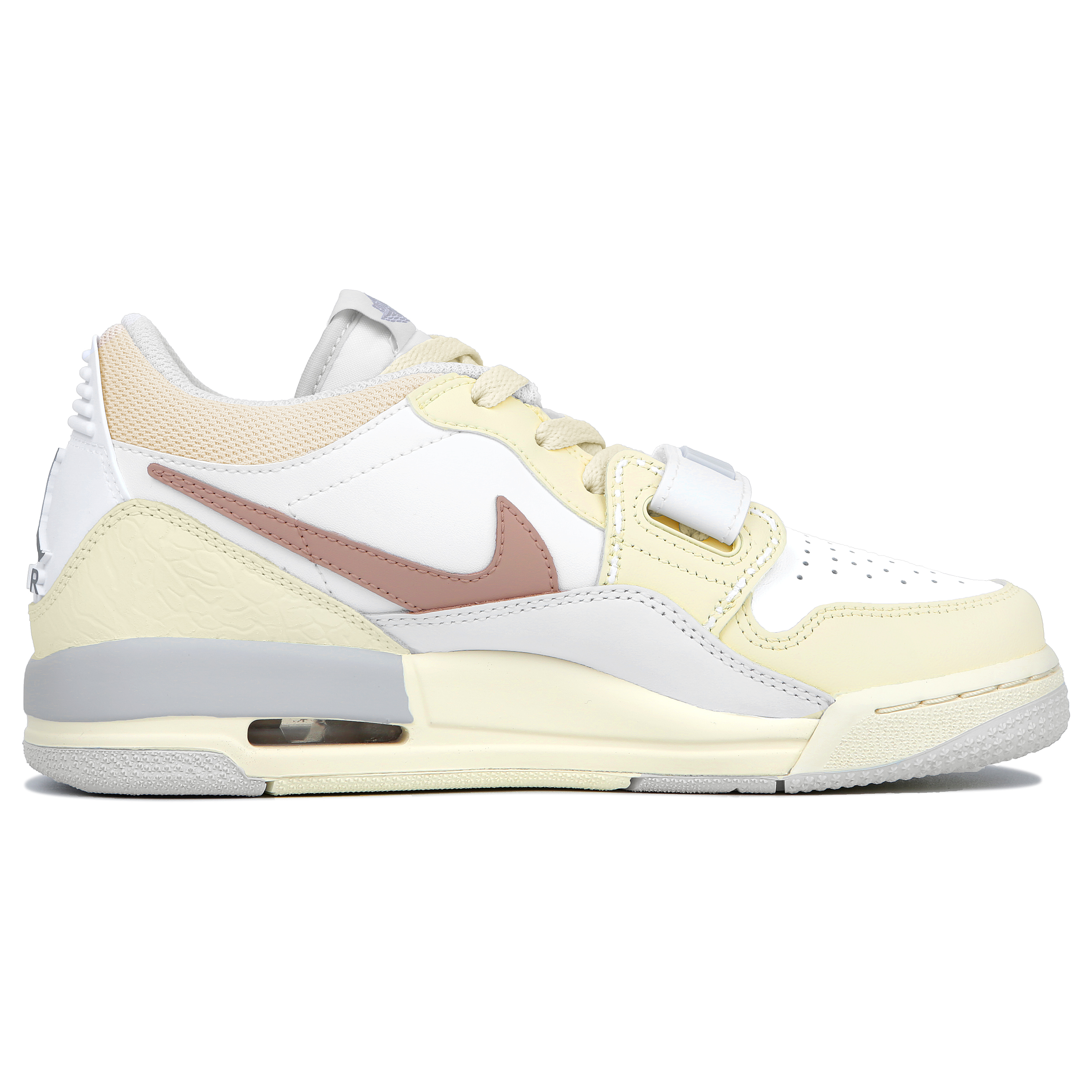 Jordan Legacy 312 Sunbeauty Puppy Slip-Resistant Cushioning Low-Top Vintage Basketball Shoes Women's Yellow White купить в интернет-магазине Yoocart с быстрой доставкой по России.