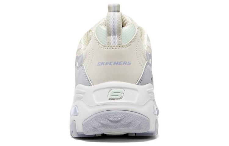 Skechers D'LITES 1.0 'White Purple' Women's