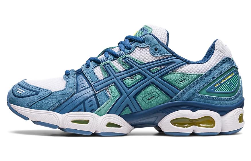 Asics Gel Nimbus 9 Grey Floss Blue Green
