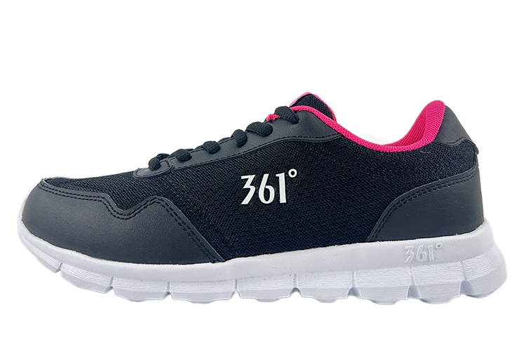 361° Breathable Low Top Running Shoes Women's Black