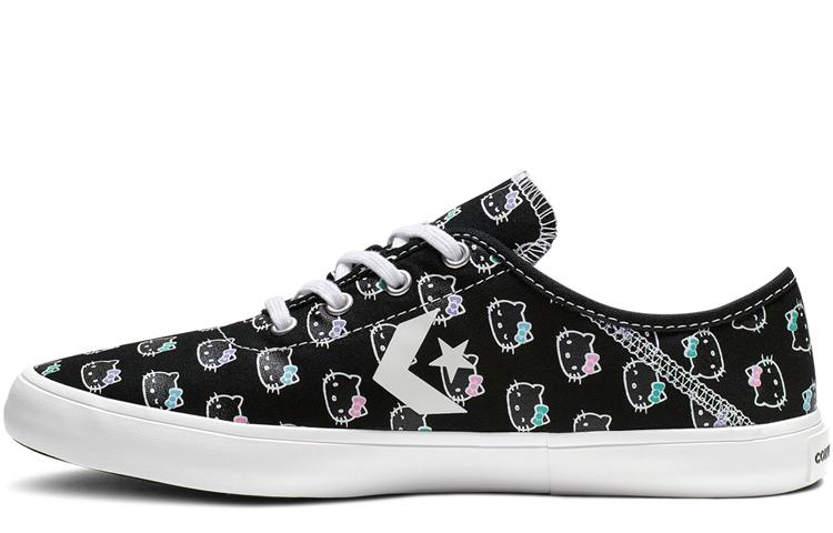 Converse Costa Ox Hello Kitty Black Women's