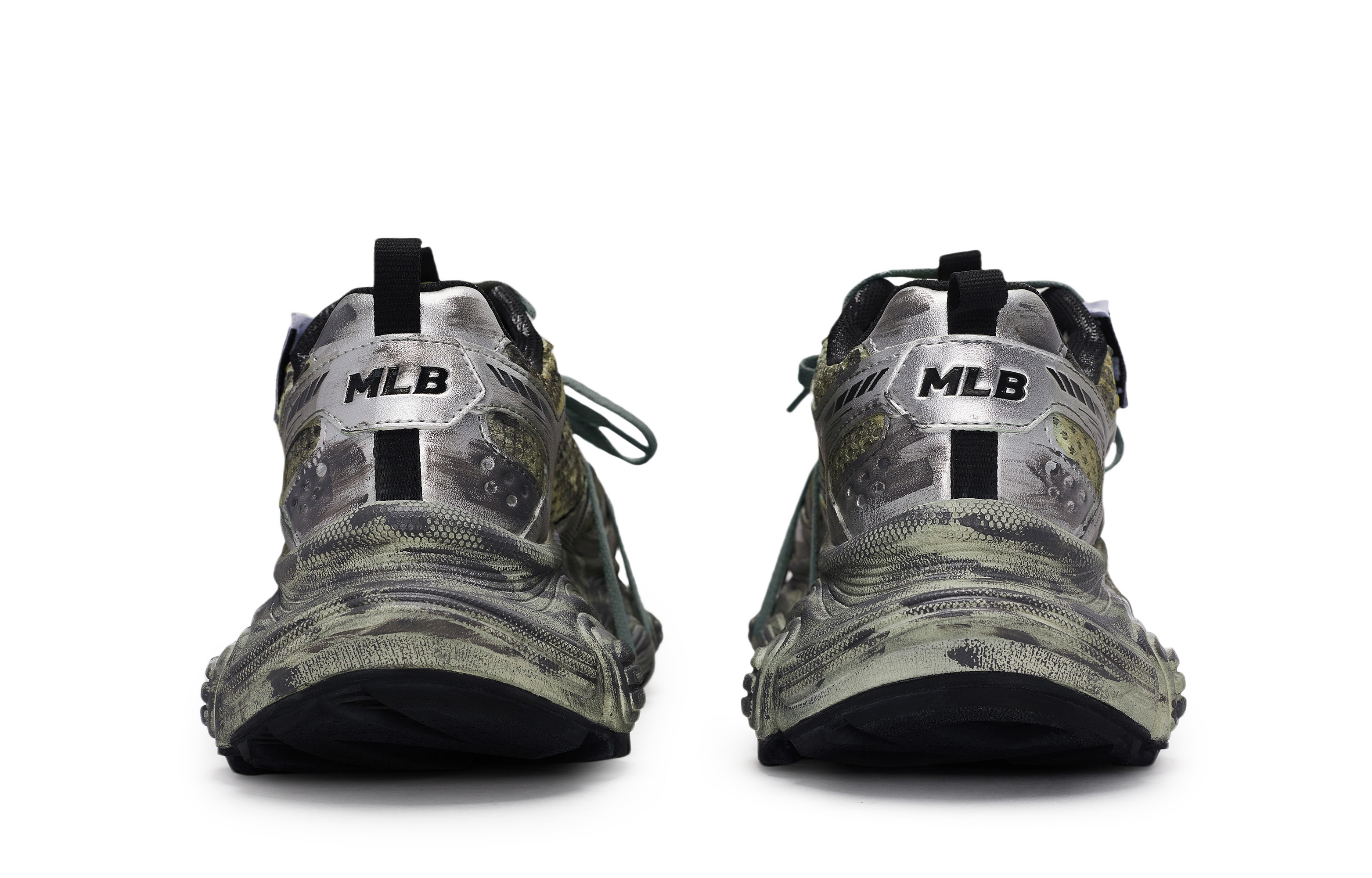 MLB Winner Chunky Sneakers Unisex Low top Gray/Black/Green/Silver купить в интернет-магазине Yoocart с быстрой доставкой по России.