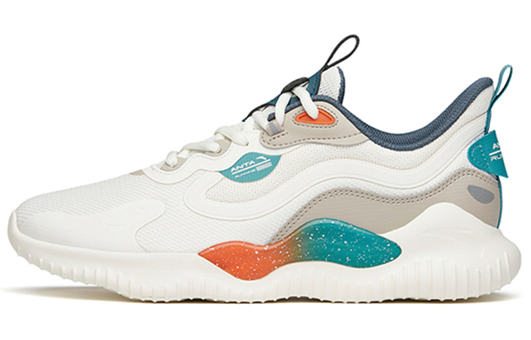 Anta Running Collection Lightweight Wear-resistant And Non-slip Low-Top Running Shoes Men's White Blue Gray купить в интернет-магазине Yoocart с быстрой доставкой по России.