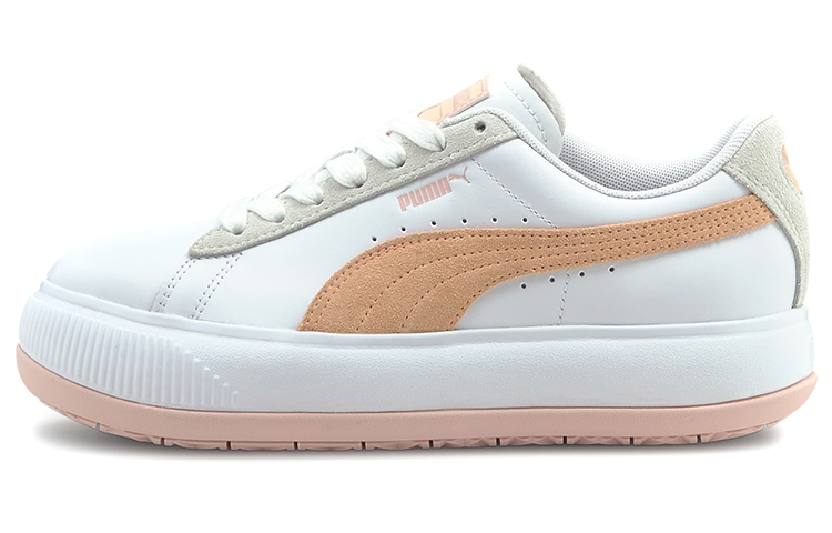 PUMA Suede Mayu White Orange Women's