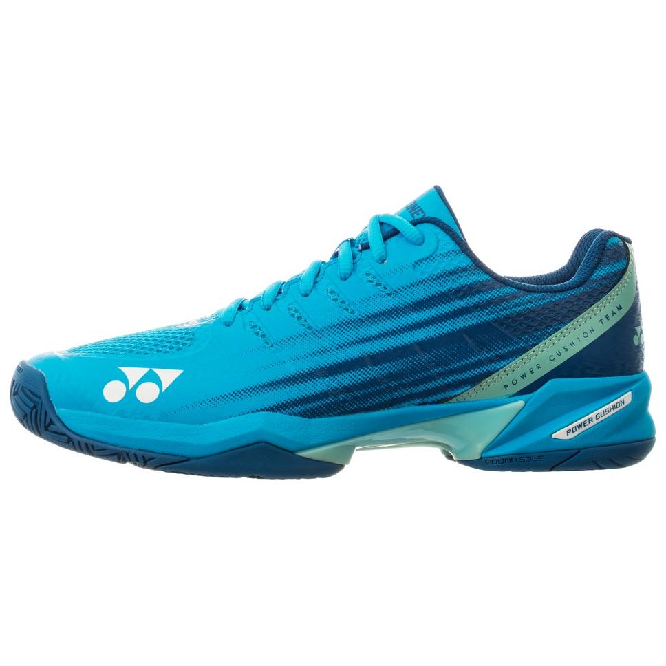 YONEX Power Cushion Anti-Slip Wear-Resistant Low-Top Tennis Shoes Unisex Blue Black