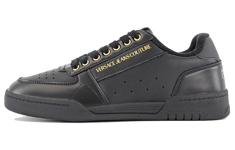 VERSACE JEANS Versace Stylish Skateboarding Shoes Men's Black