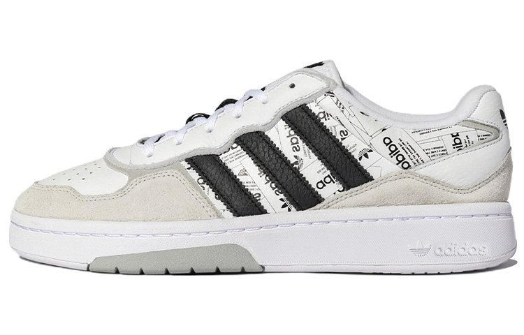 Courtic Adidas Originals 'Allover Print White Black'