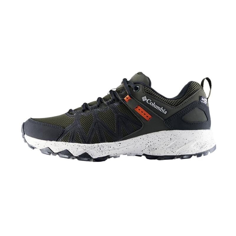 Columbia PEAKFREAK II Waterproof, Lightweight Support Low Top Hiking Shoes Men's Army Green