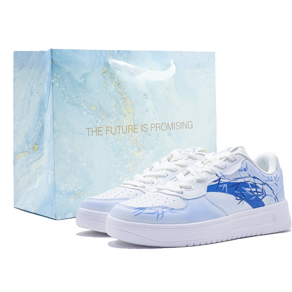 ANTA Relaxed Skateboard Shoes Women's Low top Purple