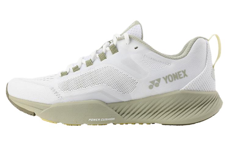 YONEX Anti-Slip Wear-Resistant Low-Top Running Shoes Women's White Green