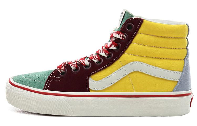 Sk8 Vans Hi Frayed Laces 'Creme De Menthe'