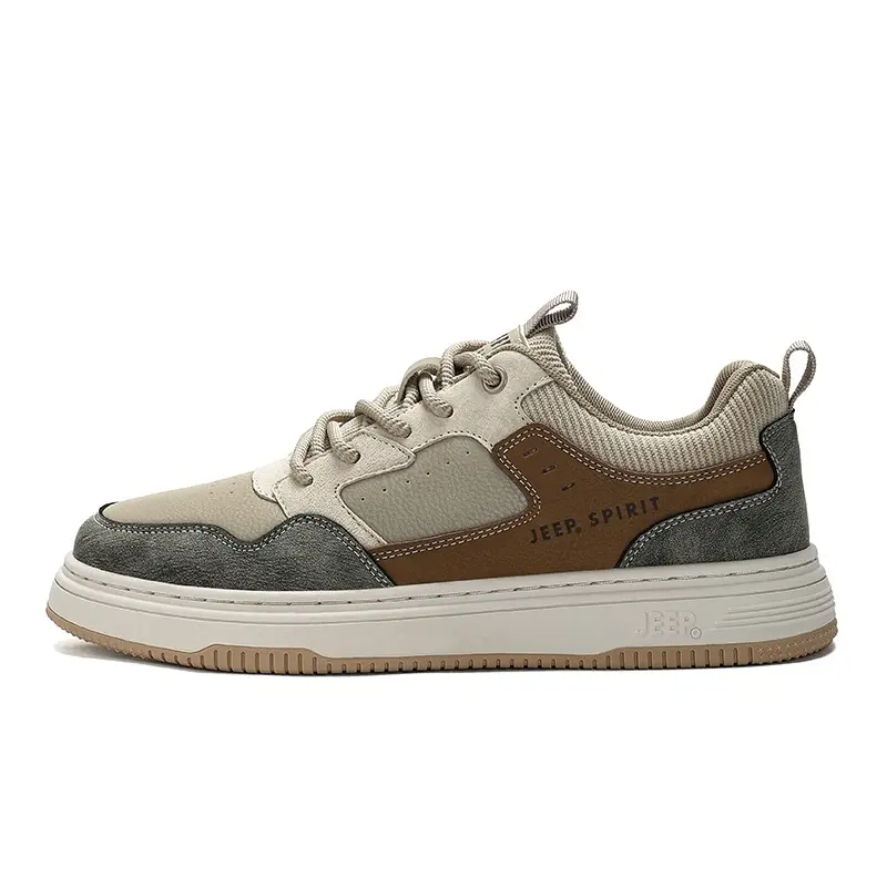JEEP SPIRIT Anti-Slip Wear-Resistant Low-Top Casual Shoes Men's