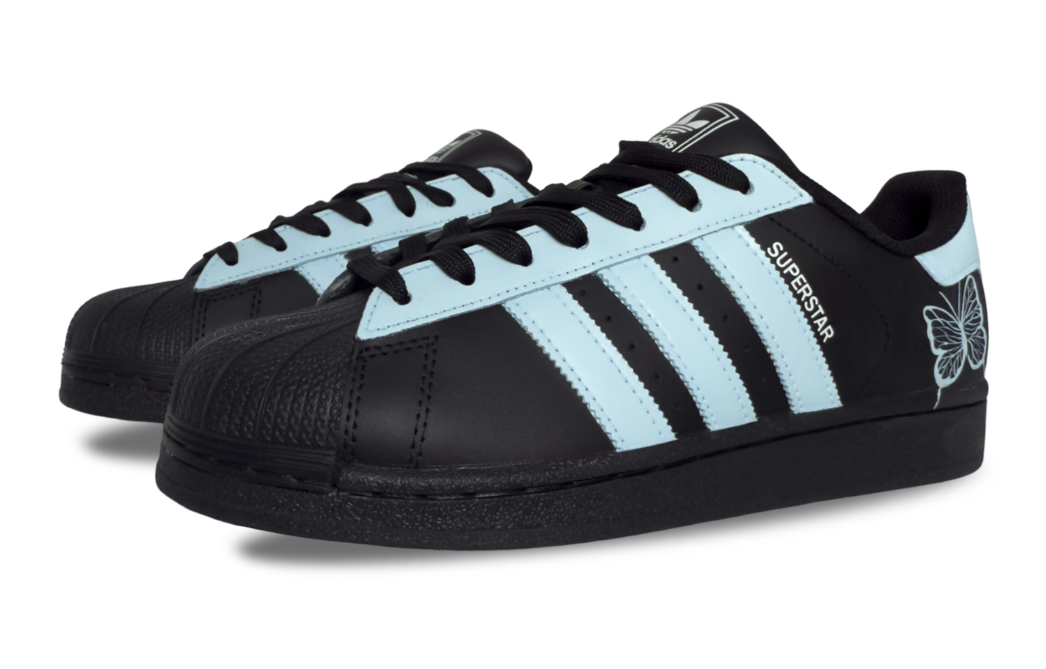 Adidas Originals Superstar Skateboard Shoes Unisex Low top Black Blue купить в интернет-магазине Yoocart с быстрой доставкой по России.