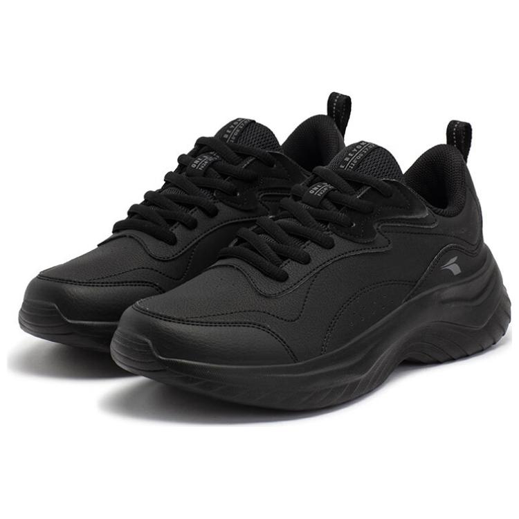361° Abrasion Resistant Low Top Running Shoes Women's Black