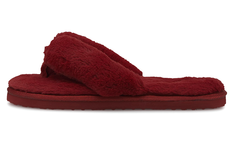 PUMA Fluff Flip Slides 'Persian Red Team Gold' Women's