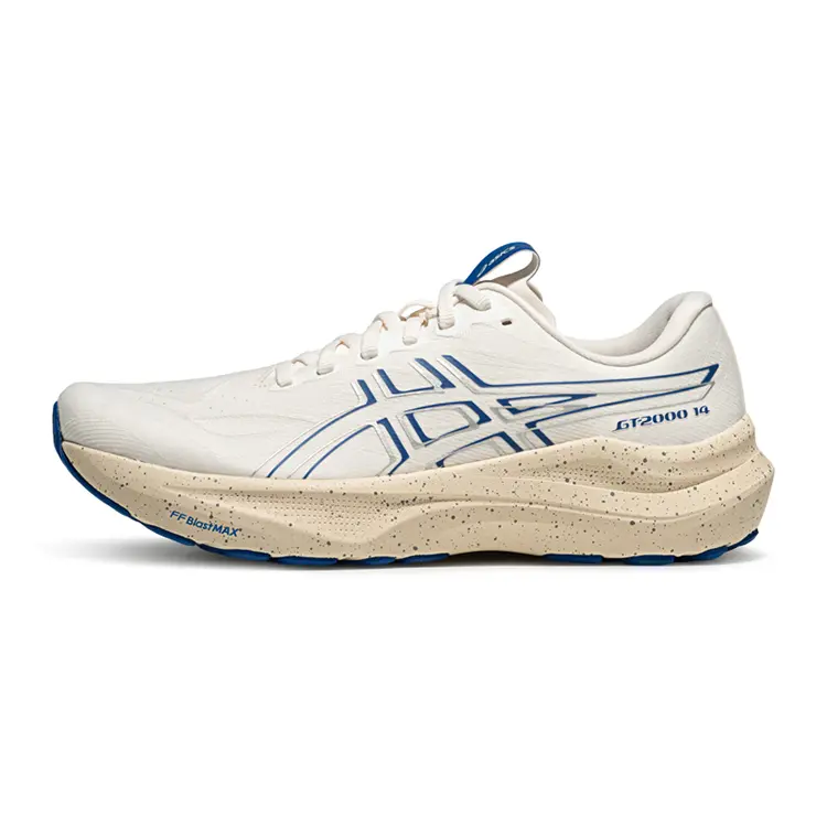 Asics GT 2000 14 Breathable Running Shoes Men's White Blue