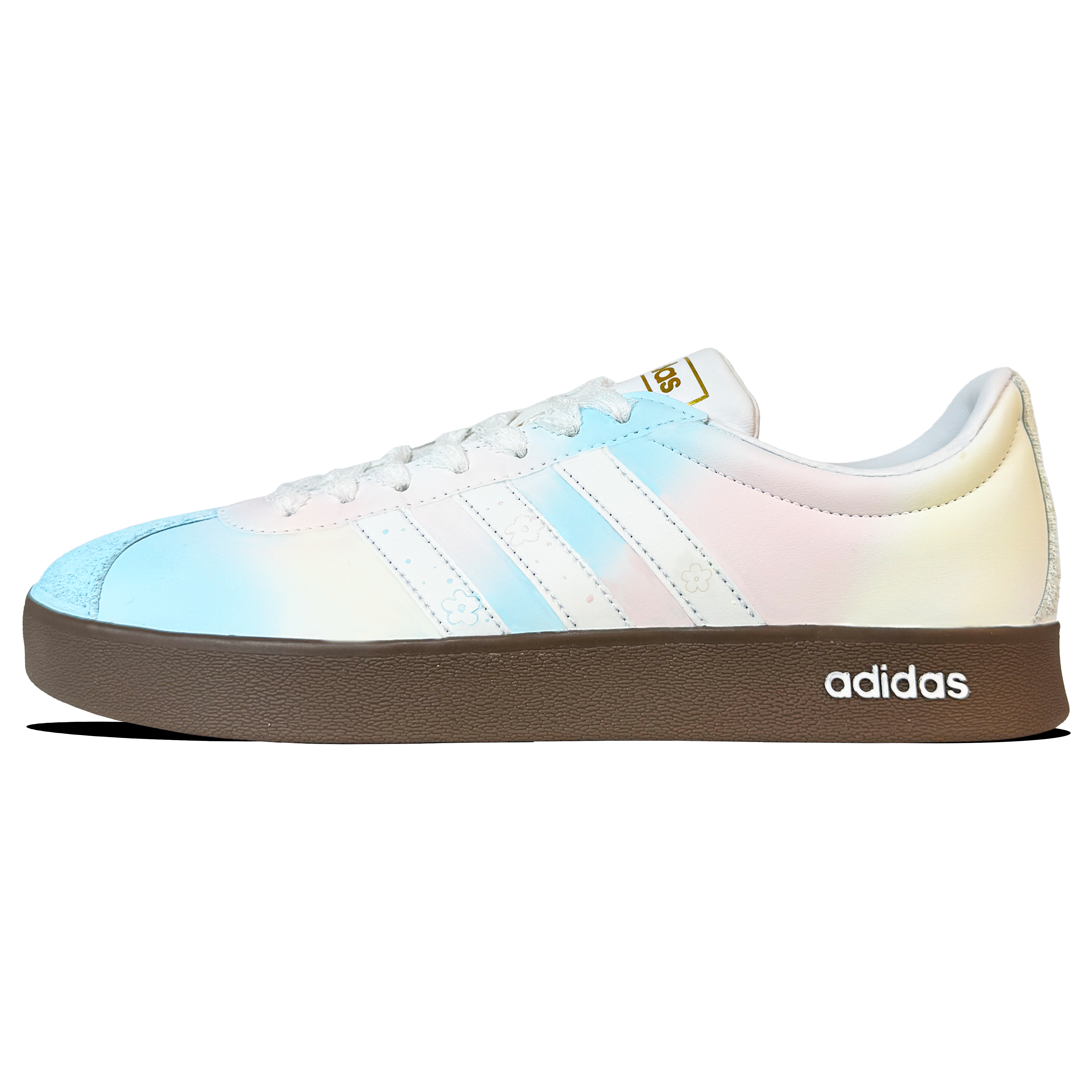 Adidas VL COURT 2.0 Wear resistant And Lightweight Low top Skateboard Shoes Unisex