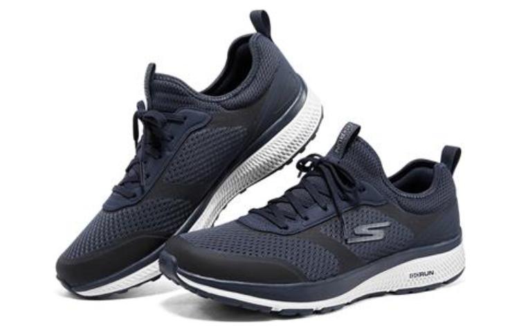 Skechers Go Run Consistent Low Top Casual Running Shoes Men's Marine Blue